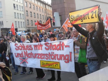 Stgt. Gruppe bei Blockupy