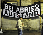 Transparent Bei Abriss: Aufstand