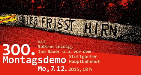 Flyer_300.Montagsdemo_2015-12-07_Vorderseite_470px