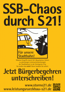 Stadtbahnplakat gelb 3